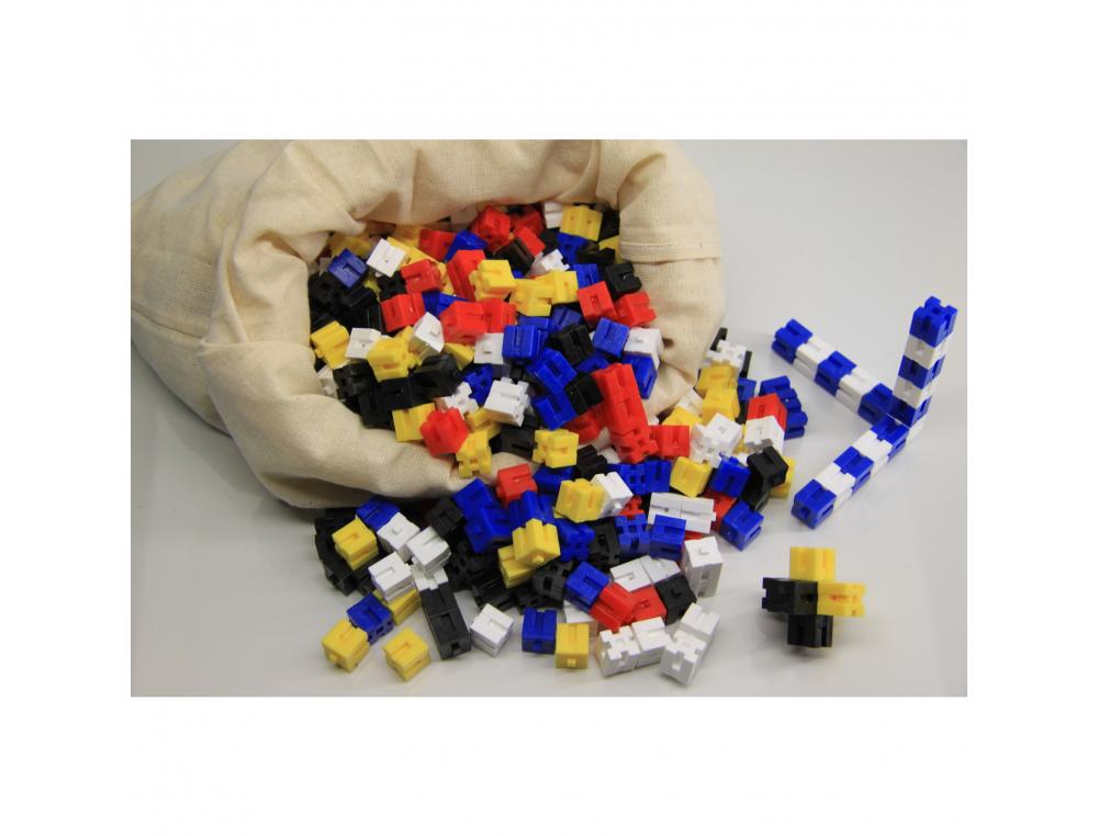 ATELIER CUBES WISSNER UNICUBES 1 CM 1G ACTIVITES    MATHEMATIQUES 1000 CUBES 10   COLORIS ASSORTIS