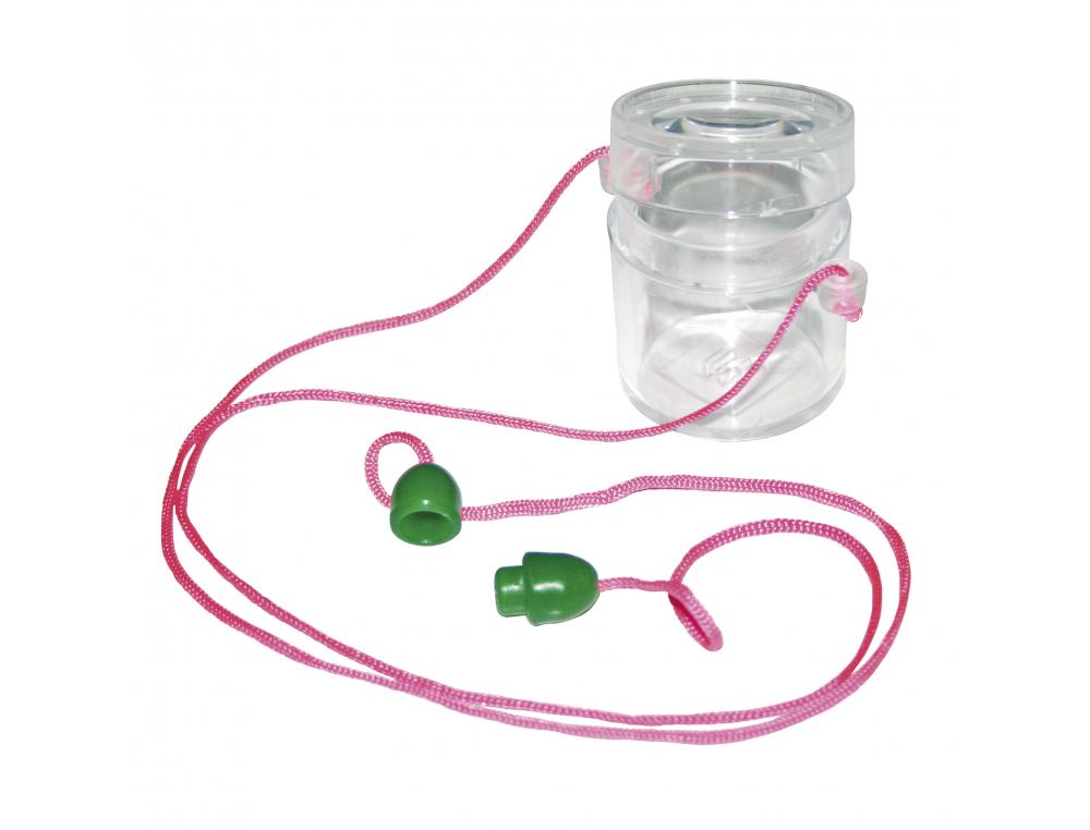 MATERIEL D OBSERVATION EDUPLAY BOITE LOUPE PETIT     MODELE PLASTIQUE FICELLE ET   VERROU DE SECURITE