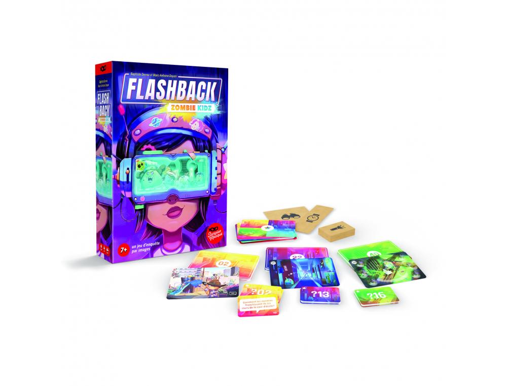 JEU D'ENQUETE FLASHBACK ZOMBIE KIDZ SCORPION MASQUE