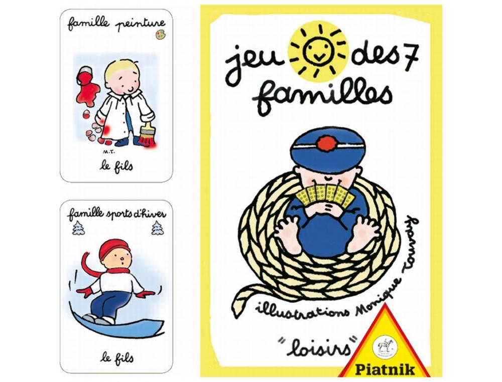 JEU DES 7 FAMILLES PIATNIK