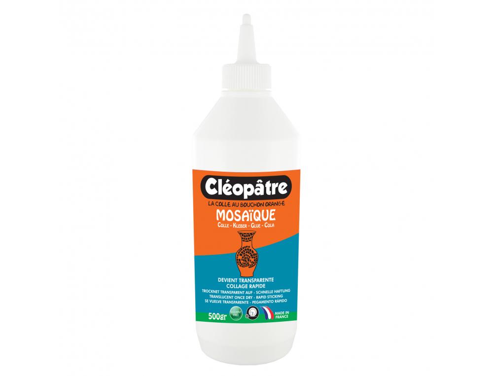 COLLE MOSAIQUE CLEOPATRE CLEOSAIC AVEC EMBOUT FLACON   500G