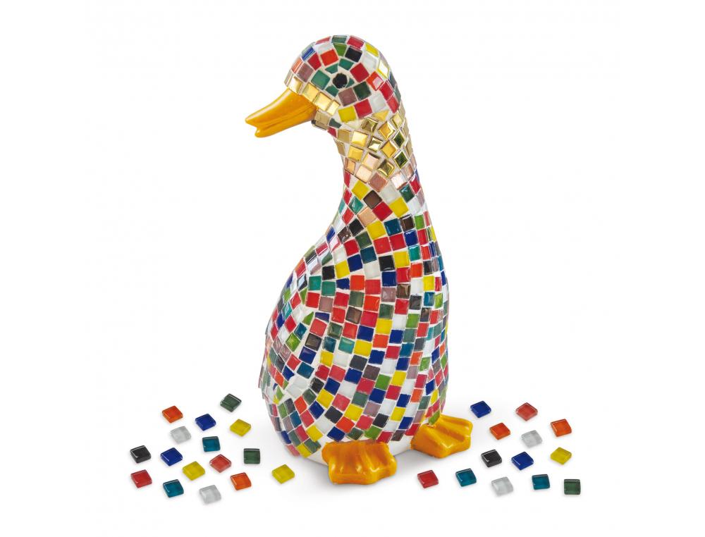 MOSAIQUE ECLAT DE VERRE CULTURE CLUB 1X1CM POT DE     750G 840 PIECES COLORIS       ASSORTIS