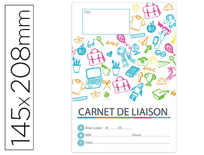 CARNET DE LIAISON PRIMAIRE DITIONS FUZEAU 14,5X20,8CM