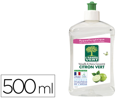 LIQUIDE VAISSELLE COLOGIQUE CITRON VERT 500ML